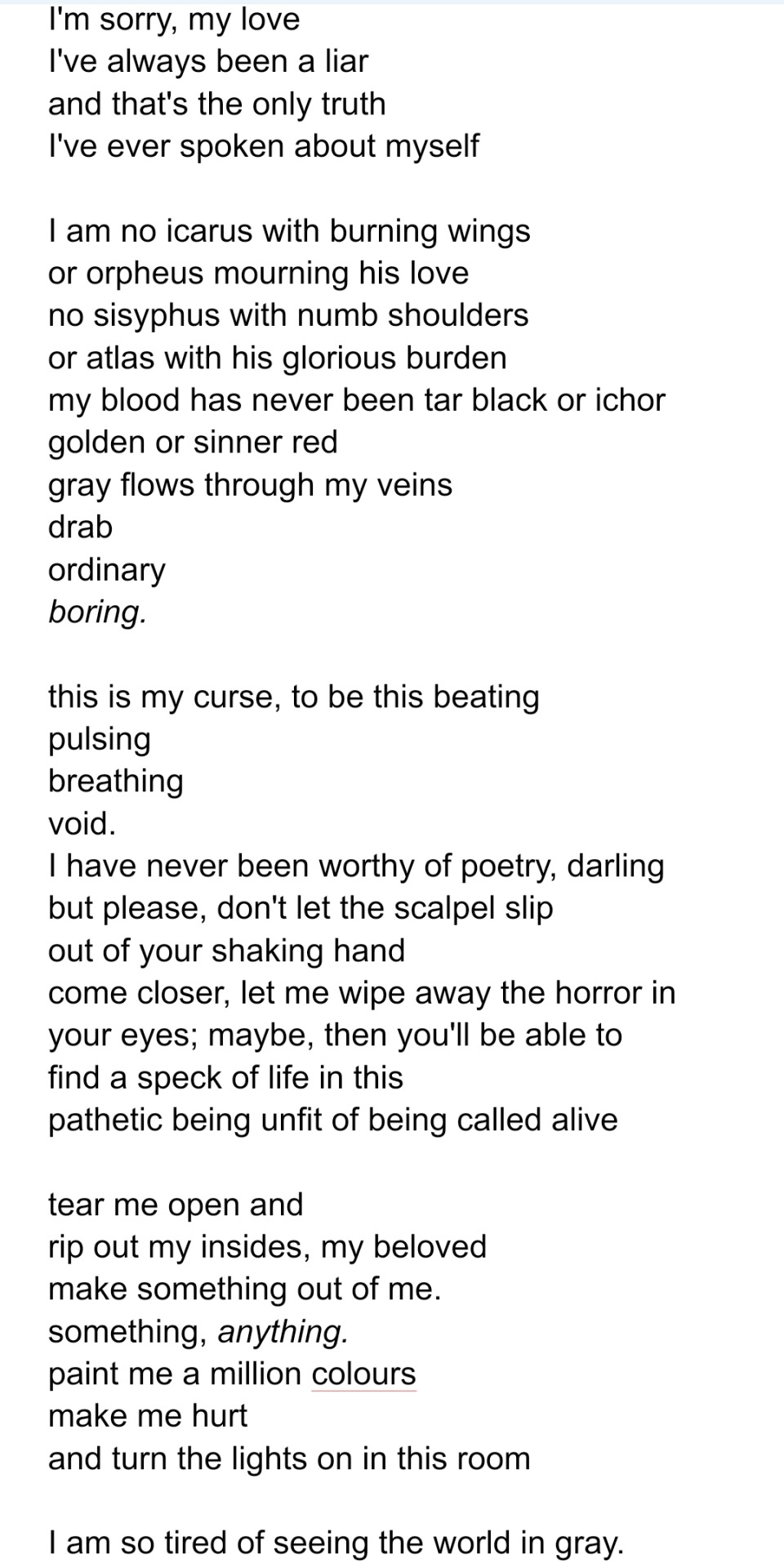 For @nosebleedclub 's April Prompt