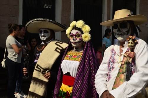 La Catrina y sus muertos. 