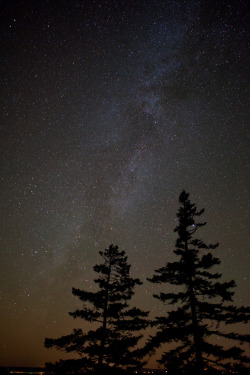 etherealvistas:  Milky Way - Bubble Rock Outlook, Acadia NP (USA) by softclay  