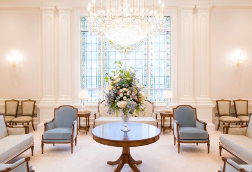 Inside the newly renovated Raleigh North Carolina Temple of The Church of Jesus Christ of Latte