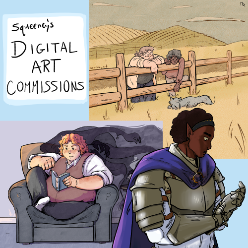 squeeneyart:Art commission info post!More details, options, and full examples can be found here! Ske