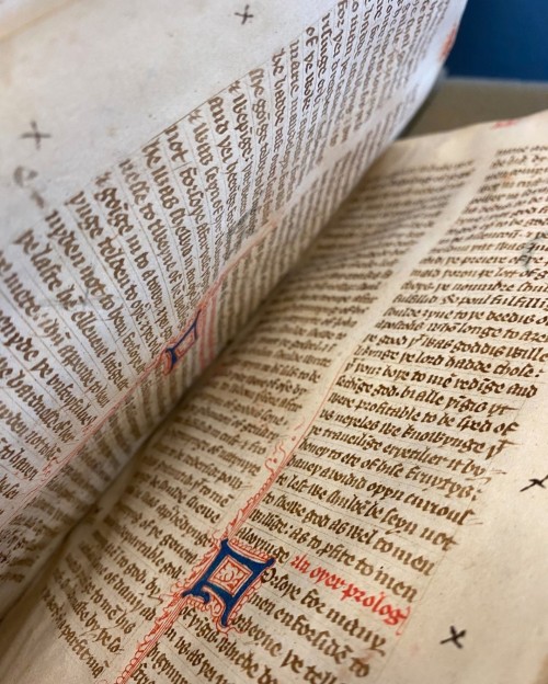 upennmanuscripts:Ms. Codex 201 - New Testament in the translation of John WycliffeWritten possibly i