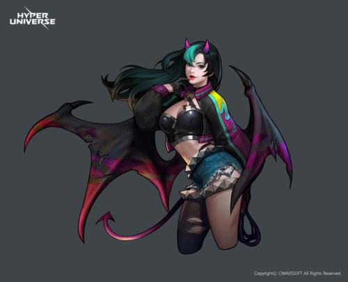 HYPER UNIVERSE _ Rock Devil Camilla  terin kim www.artstation.com/artwork/4r9bl