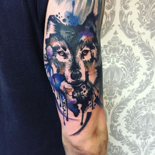 1337tattoos:    ZdVyhl. Tattoo    Lonewolf