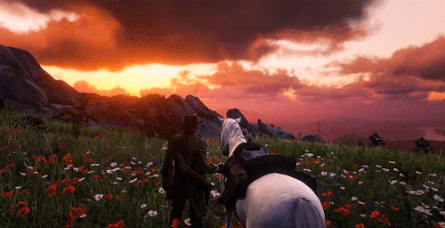 wintersongstress: RED DEAD REDEMPTION II  • scenery [47/?] — Dawn and Dusk in Ambari