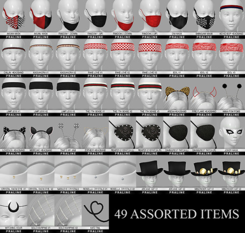 All Accessory Pieces That Cant Be Really Categorized, All In One Place! I Hope You Will Enjoy This Random