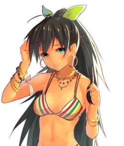 prittw:  ganaha hibiki (idolmaster) drawn