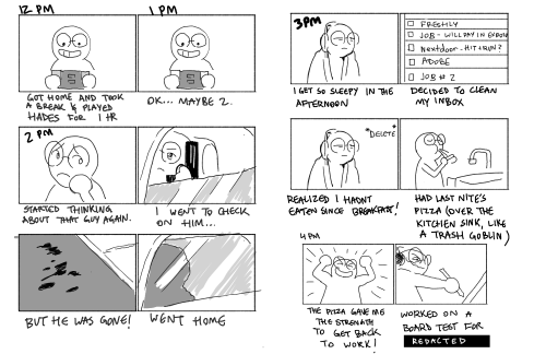 my hourly comics day comics! :-)