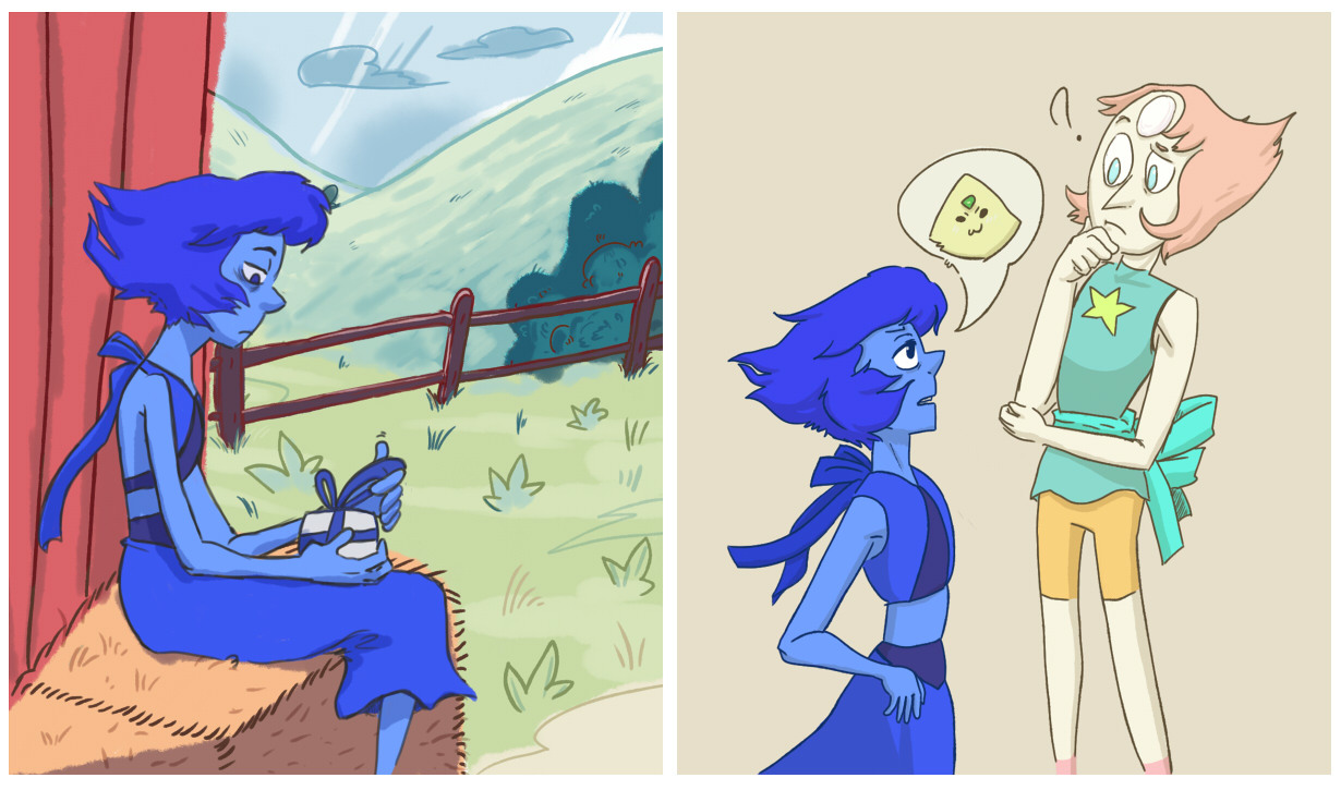 kaguuu:  I really want Lapis forgive Peridot, and be the one getting her body part