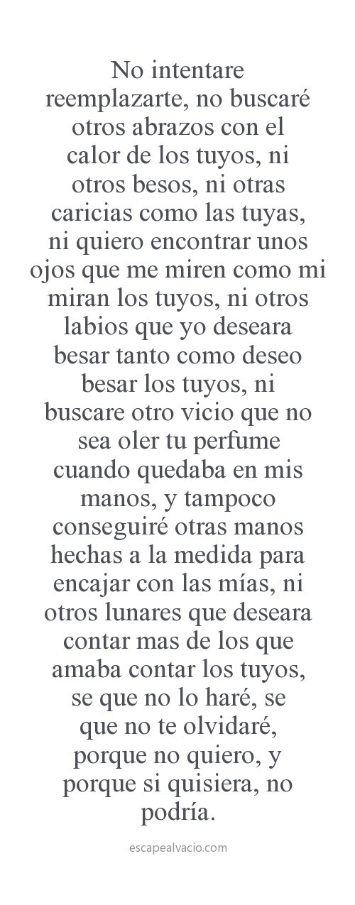 Escape al vací­o
