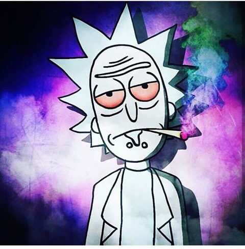 Rick and Morty, Adult Swim, psychedelic