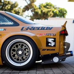 radracerblog:  Nissan Silvia s14 Rocket Bunny Boss Kit 