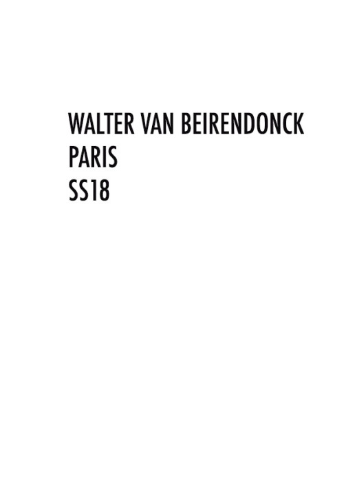 walter van beirendonck