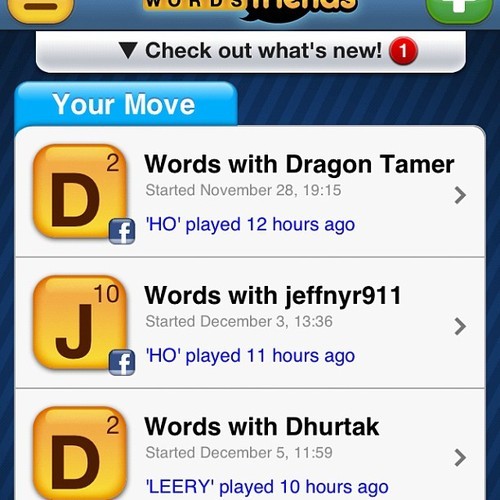 Damn you, Dhurtak. If you had just played HO, this would be the best #wordswithfriends screenshot of all time.