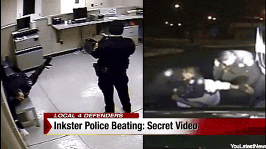 micdotcom:  Disturbing video shows police laughing and fist-bumping after beating