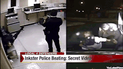 micdotcom:  Disturbing video shows police laughing and fist-bumping after beating a suspectVideo has emerged appearing to show Inkster, Michigan, police officers laughing and mocking the victim of a beating they had administered to an unarmed black man.