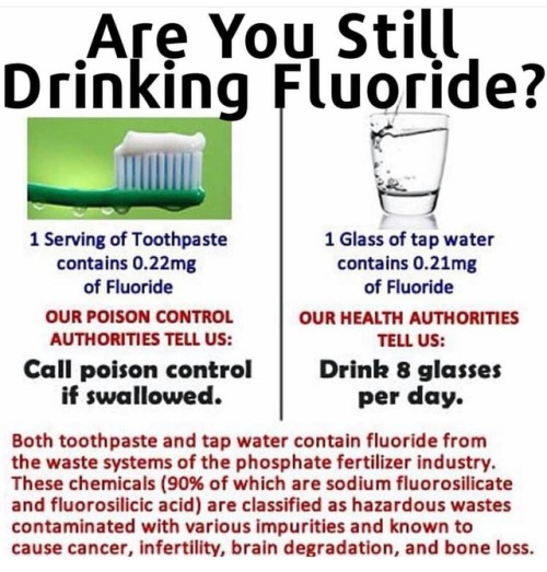 the-exercist:the-adventist-101:#fluoride #dangers #health #wellness #benefits #share https://www.ins