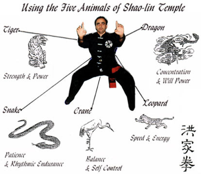 feiyueshoescanada:  Fight Like Animals! They are ancestors of some Kung Fusuch as
