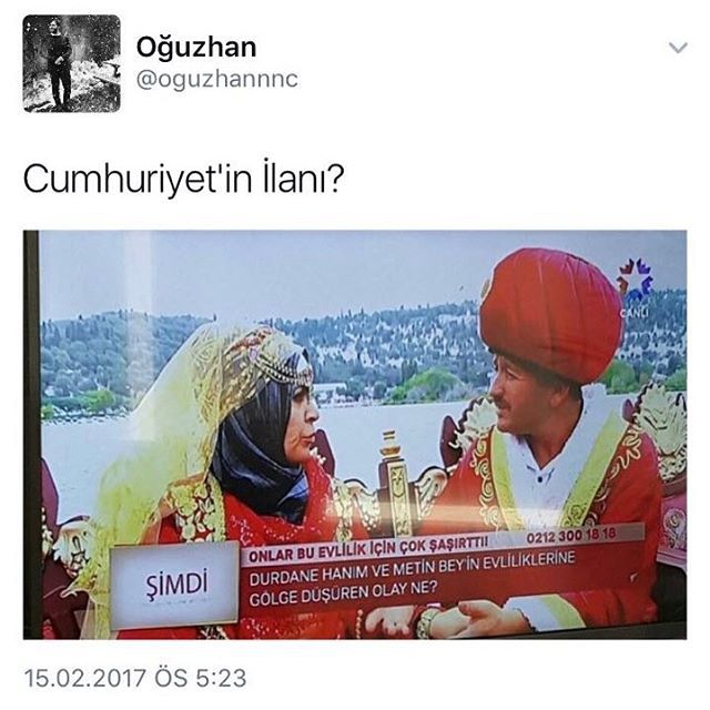 ŞİMDİ
Onlar bu evlilik...