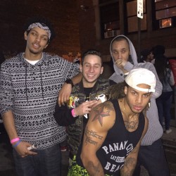 flashmanwade:  Last night with the fam at