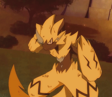 zeraora pokemon unite gif