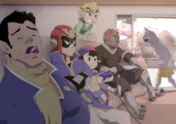 supersmashbrospics:  Pre-Breakfast Brawlin’