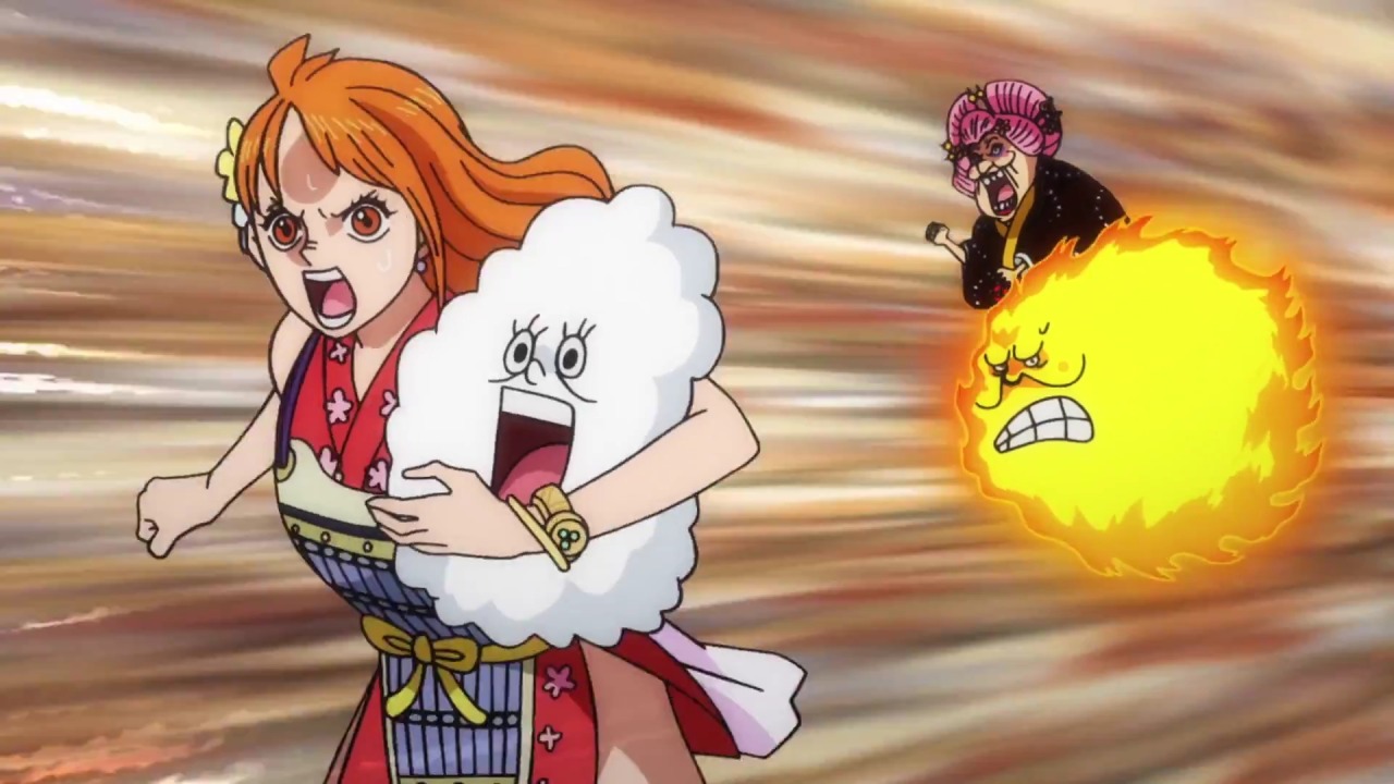 Chopper thinks Zeus is cotton candy and mistakenly