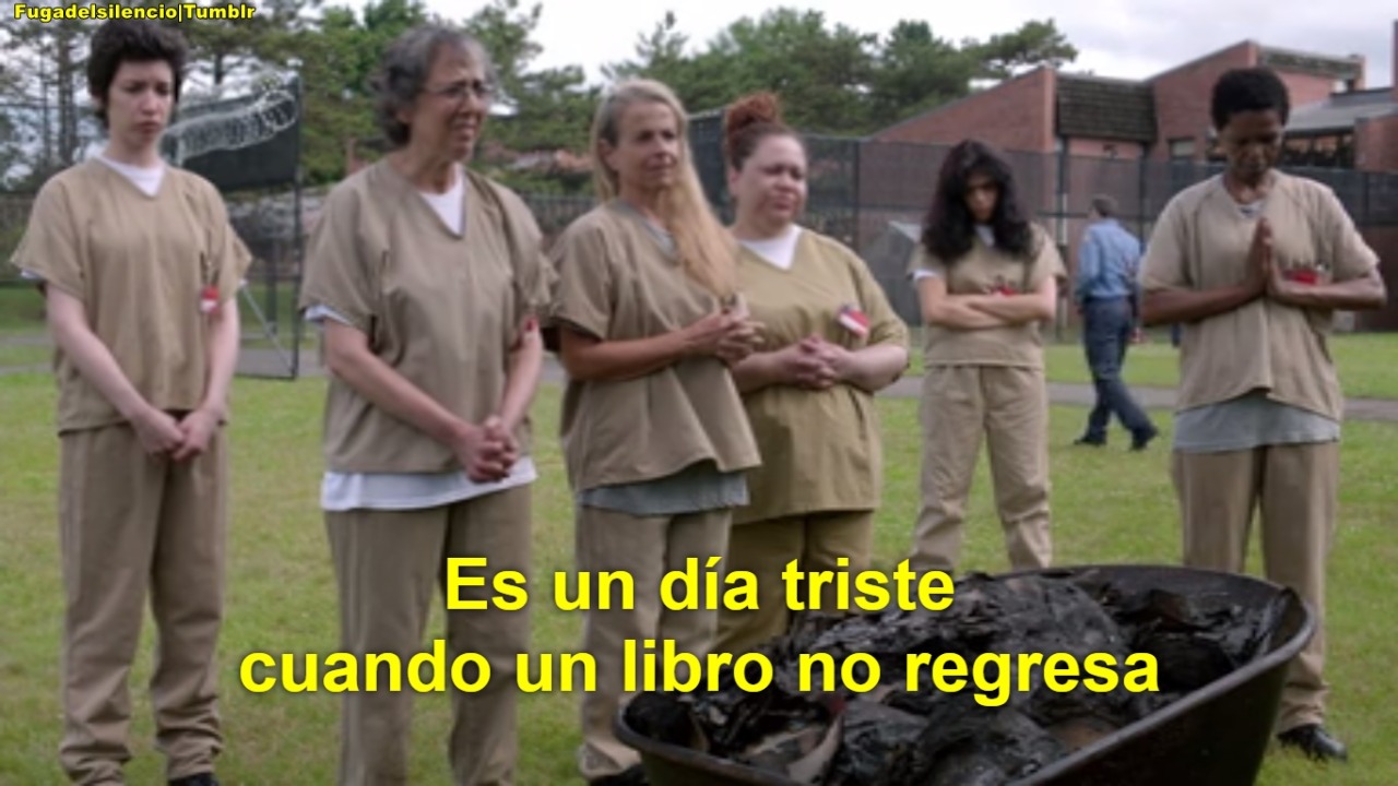 fugadelsilencio:  Orange is the new black. 