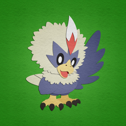 Here’s a cute fluffy birb!