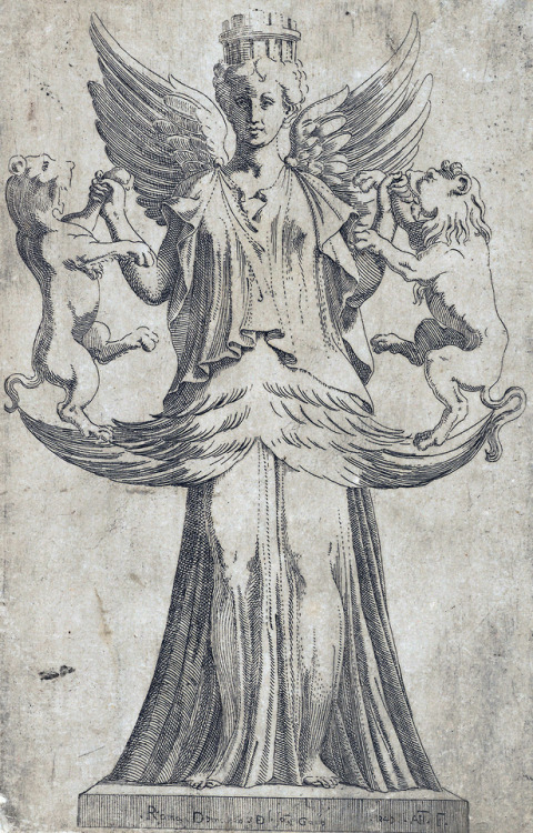 Antonio Fantuzzi - Cybele (1543).