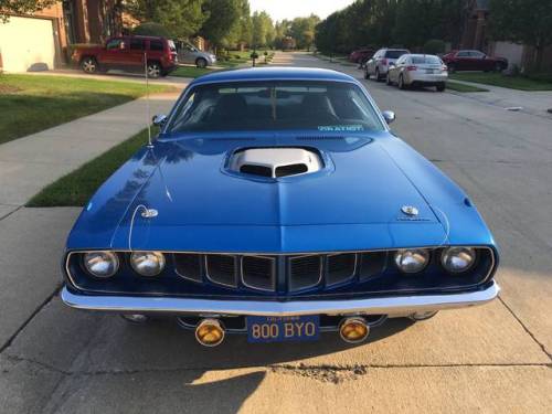 Porn photo jacdurac:  1971 Plymouth ‘cuda