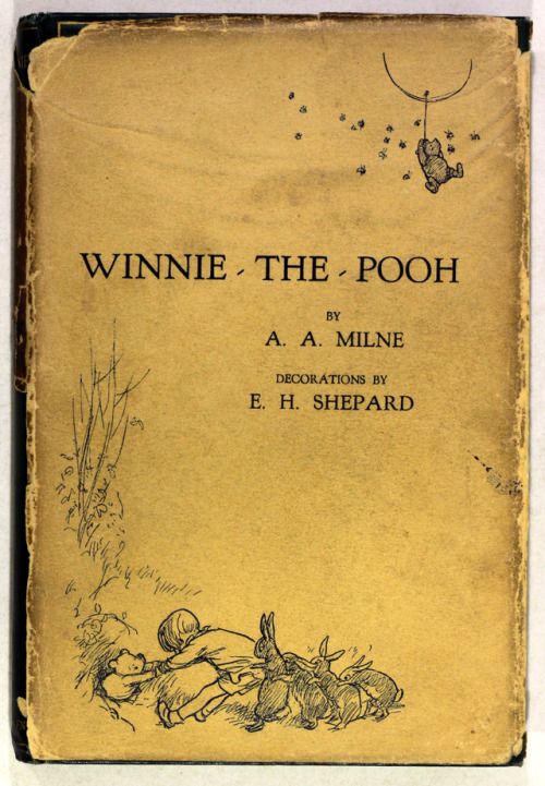 michaelmoonsbookshop:Winnie The Pooh by A A MilneDecorations by Ernest H Shepard London Methuen