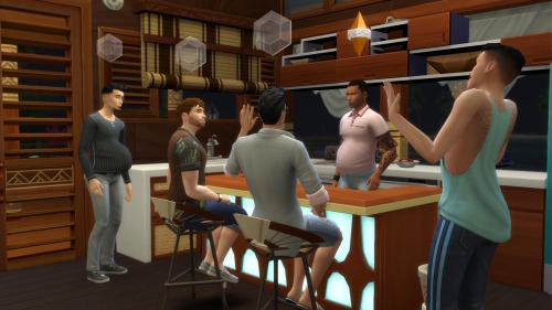 The Boyzzz Decided To Go Out To Dinner. Nothin Special Just A Typical Night Out While Edward With Twins,