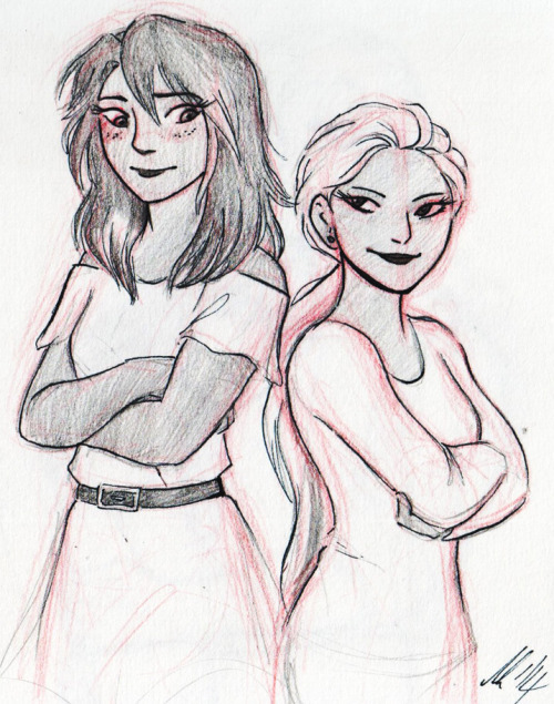 andythelemon: Still fighting artblock but THIS SHOW OMG. (Megan’s meant to be hovering but she