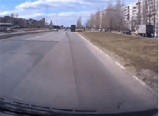 lol  Thats what you get you fuck tard.  ITS A ROAD.  You don&rsquo;t own it.