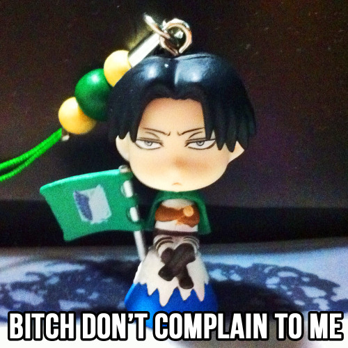  hottitandate replied to your post: Me: BUT HEICHOU I’M TIRED I DON’T WANN…  Oh god, I need a motivational Heichou keychain too |D  Absolutely inspiring