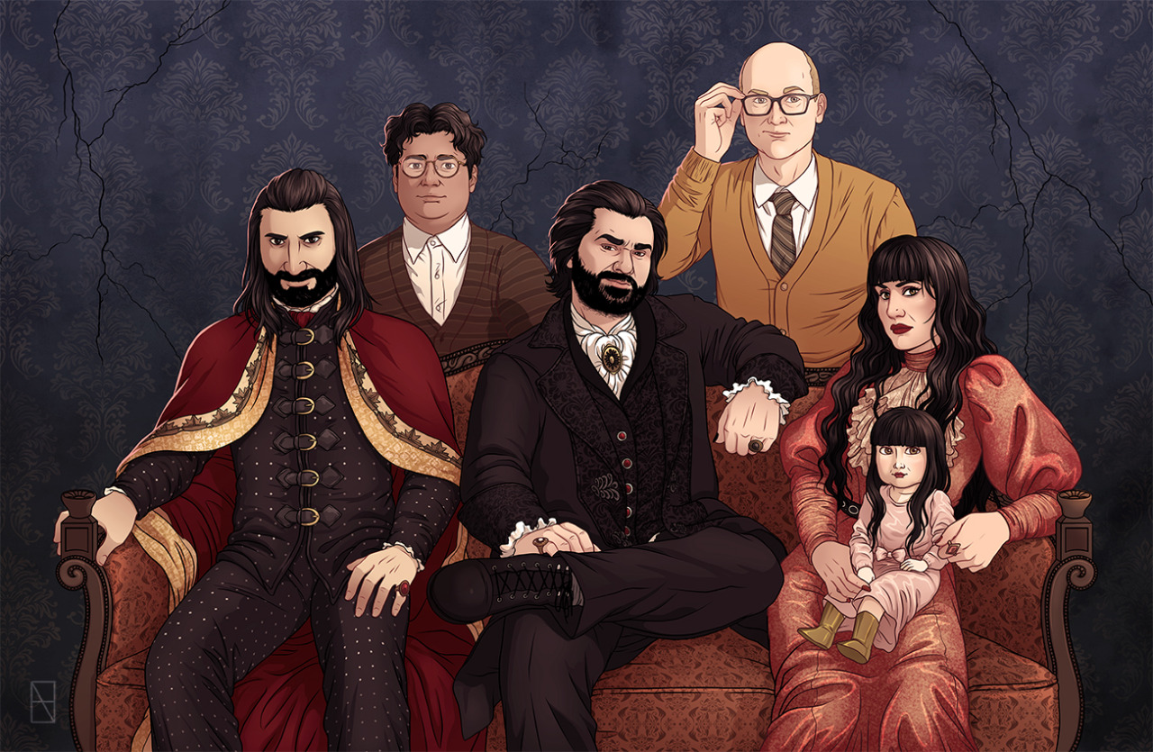 The spooky season is past us, but that's okay! Here's a fun What We Do in the Shadows commission I recently did for my 