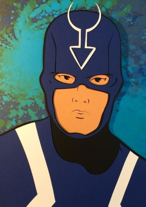 docgold13:Black Bolt cast paper cut-outs.  Check out the latest issue of Ahmed and ward’s stellar Bl