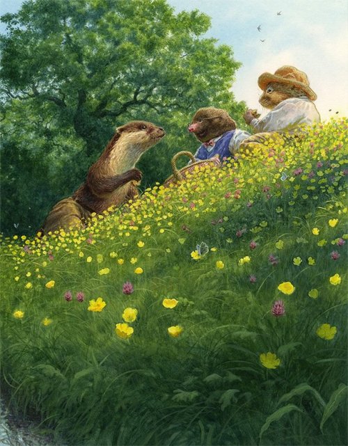 brigantias-isles:The Wind in The Willows❀illustrated by Chris Dunn 