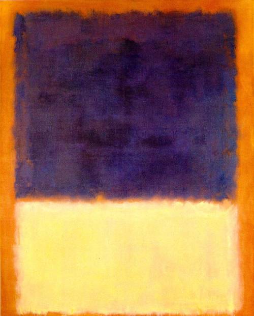 Red, Orange, Tan and Purple, 1954, Mark RothkoMedium: oil,canvas