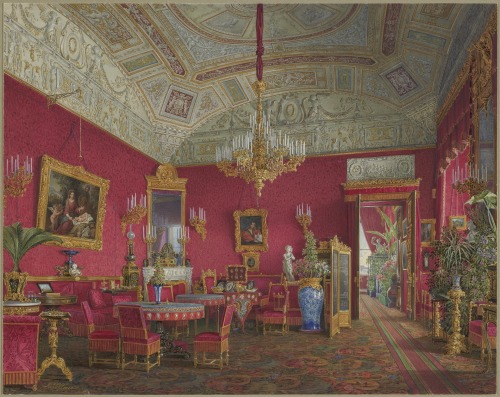                                         Eduard Hau’s Winter Palace Series1. The Study of Empress Mar