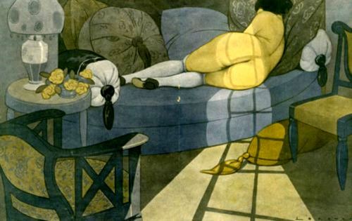 urlof: Fabius Lorenzi Clair de lune 1924 