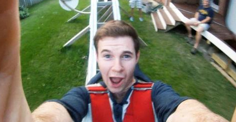 archiemcphee:  19-year-old Queen’s University engineering student David Chesney spent four years bui