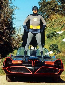 vintagegal:Adam West as Batman, 1960s