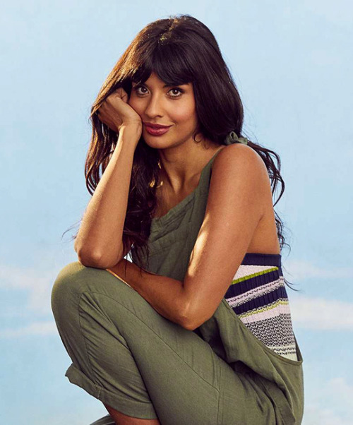 flawlessbeautyqueens:Jameela Jamil photographed by Ali Mitton for Aerie Spring 2019