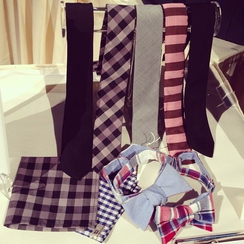maninpink:  Ties and pocket squares