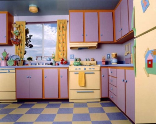 Replica of 742 Evergreen Terrace—the Simpsons’ house. Built in 1997 in Nevada as the grand prize of 