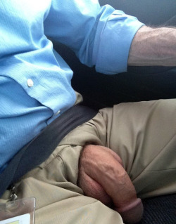 brutalkinkfucker:  Driving with your cock out. wHHite privilege.