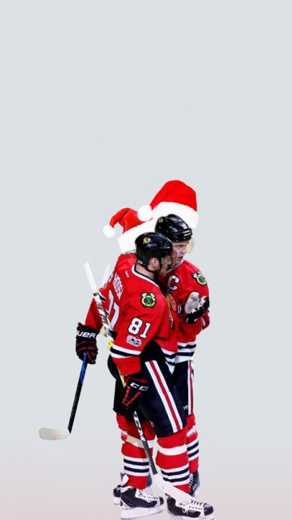 christmasy blackhawks for @loveemetoinfinitybabe