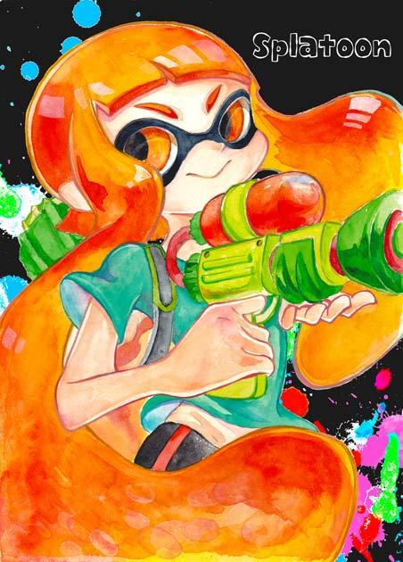 hype-kaminari-kun:    X / X / X / X / X / X /                               X /                               X /                               X  Splatoon Artworks By うちゃま on Pixiv  ** Permission was granted by the artist to upload this submission!